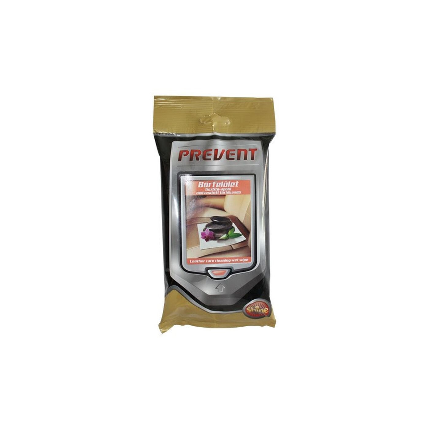 Laveta umeda pentru materiale din piele 20 buc. - Prevent