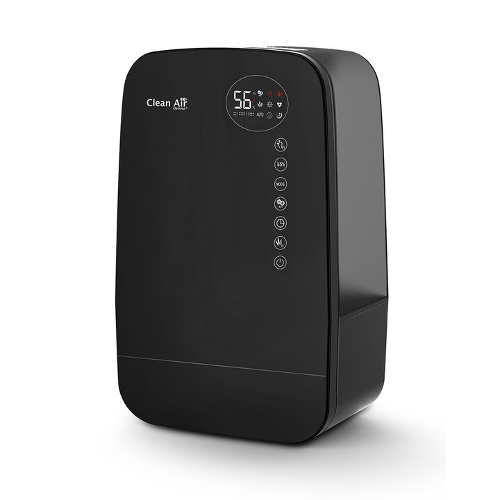 Clean Air Optima CA607B Párásító És Tisztító, UV-C lámpa, Ionizálás, Aromadiffúzor, Kijelző, Időzítő