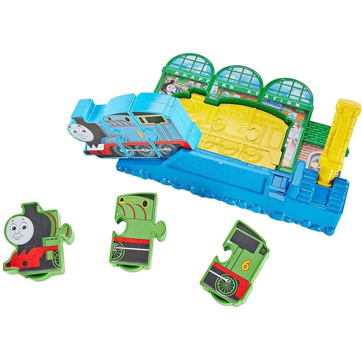 Locomotivele Thomas si Percy, My First Thomas, Match Express, Fisher Price, DLG46