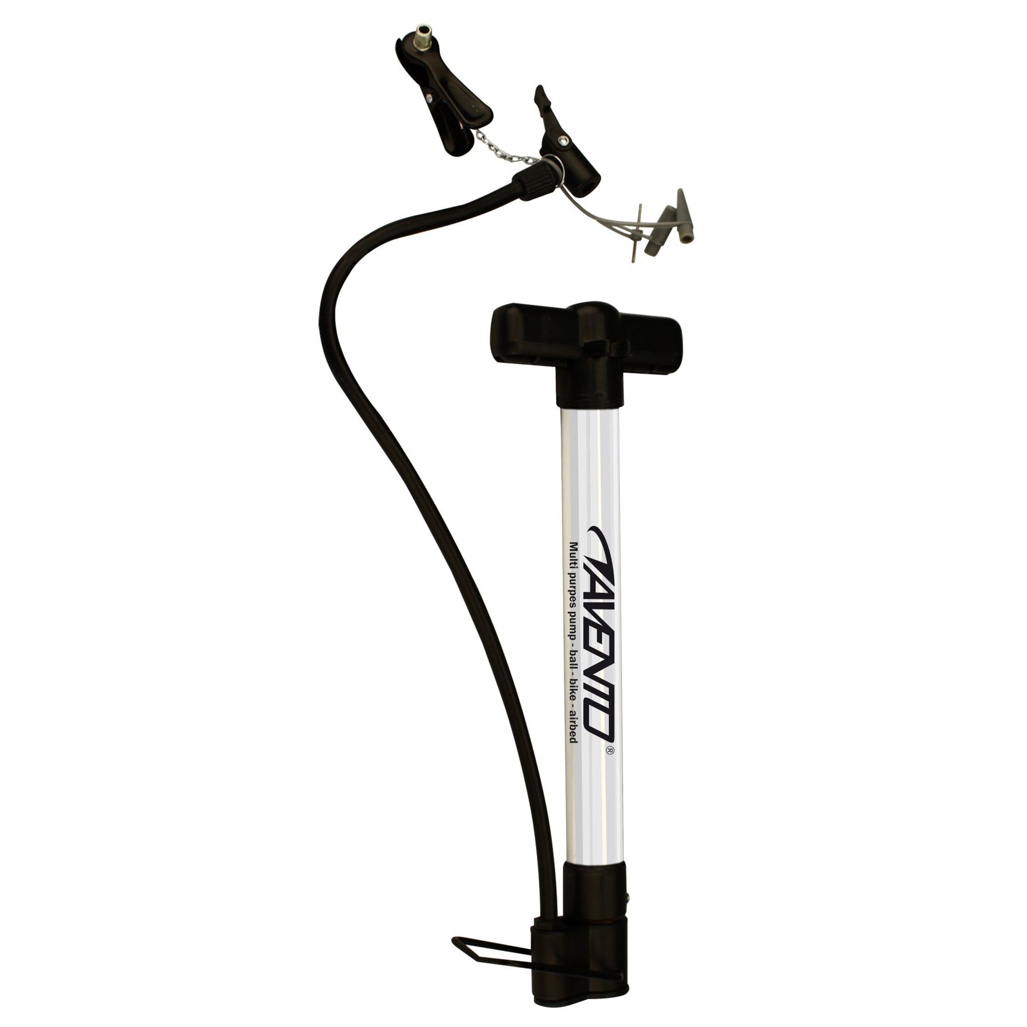 Pompa multifunctionala premium din aluminiu, cu 4 extensii Avento