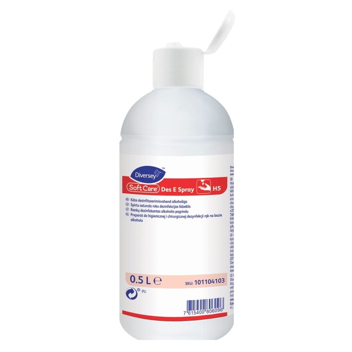Solutie dezinfectanta Softcare Des E Spray 500 ml