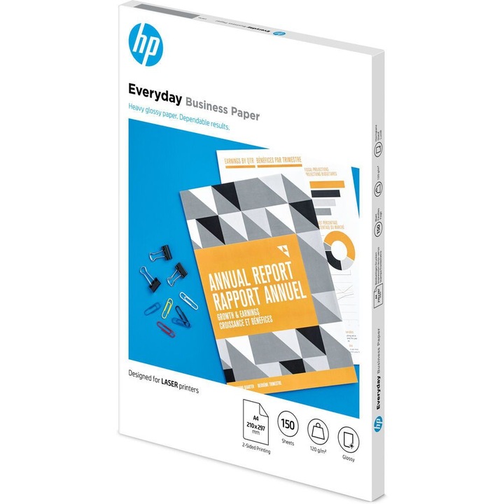 HP Everyday 120g A4 150db Fényes Fotópapír, 206110, Fotópapír