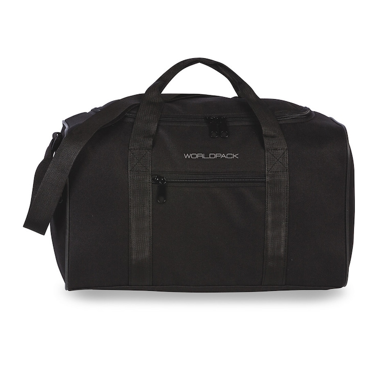 Пътна чанта Worldpack, Полиестер, F10362 - 40 cm, Черен