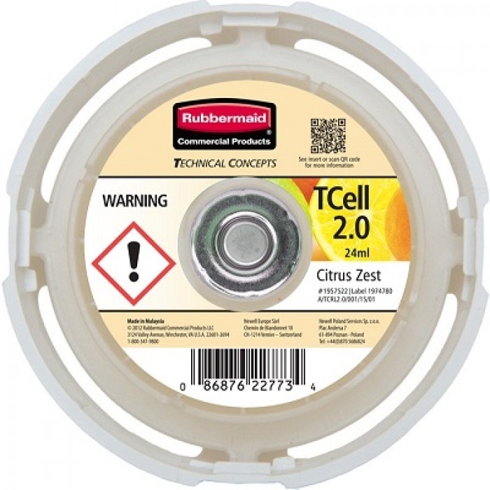 Rezerva odorizant TCELL 2.0 fara puf, silent - CITRUS ZEST