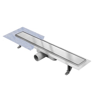 Rigola dus Techman Duo RTD7, Lungime 70 cm, reversibila, grila faiantabila, cuva inox Rigola dus Techman Duo RTD7, Lungime 70 cm, reversibila, grila faiantabila, cuva inox