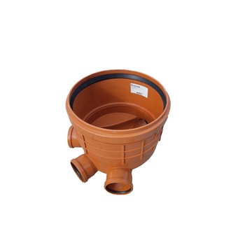 Baza Camin PVC pentru canalizare D315 cu 3 intrari si 1 iesire dn 160 Baza Camin PVC pentru canalizare D315 cu 3 intrari si 1 iesire dn 160