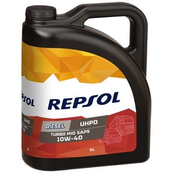 Ulei motor Repsol Diesel Turbo UHPD 10W40 MID SAPS 5 L Ulei motor Repsol Diesel Turbo UHPD 10W40 MID SAPS 5 L