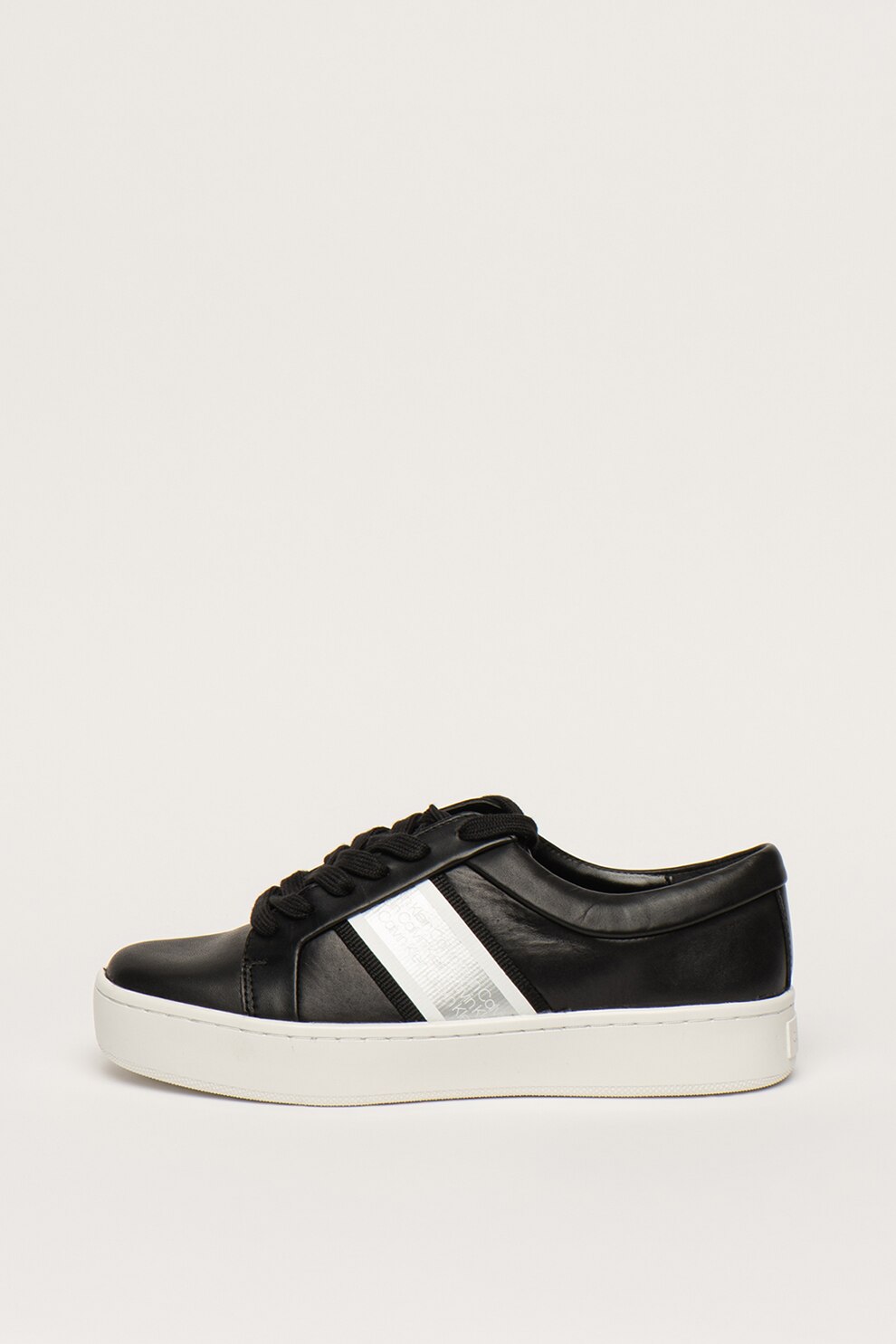 CALVIN KLEIN, Pantofi sport flatform de piele Cashwnda