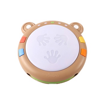 Toba muzicala cu luminite Tumama® Teddy Bear, peste 45 de sunete educationale, pentru copii si bebelusi Toba muzicala cu luminite Tumama® Teddy Bear, peste 45 de sunete educationale, pentru copii si bebelusi