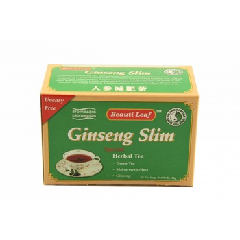 Ceai ginseng slim, 20 pliculete, 44 gr. Dr. Chen Ceai ginseng slim, 20 pliculete, 44 gr. Dr. Chen