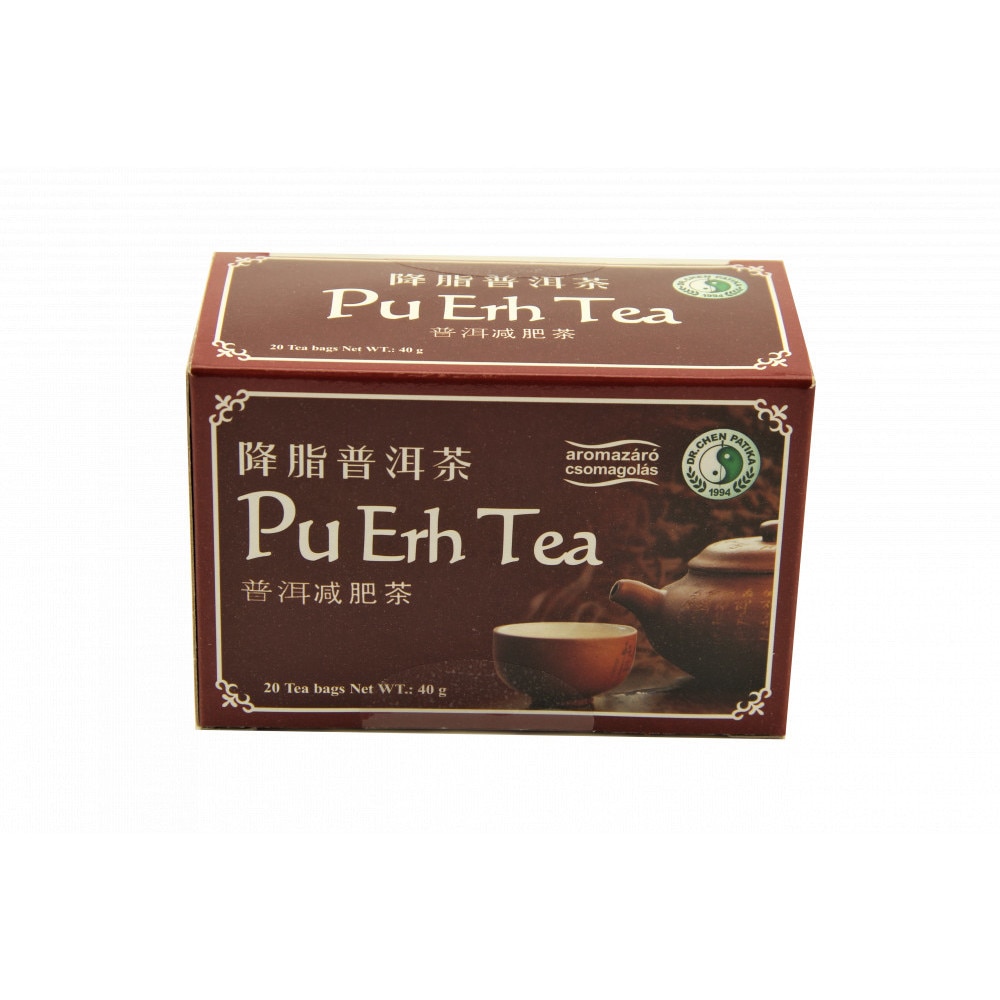 Ceai Pu Erh, 20 pliculete, 40 gr. Dr. Chen