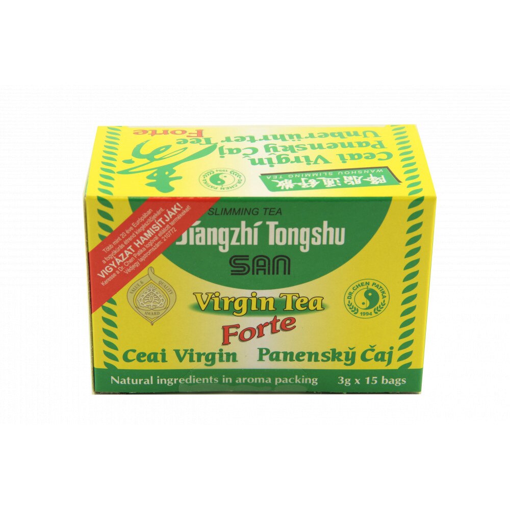Ceai Virgin Forte, 15 pliculete, 45 gr. Dr. Chen