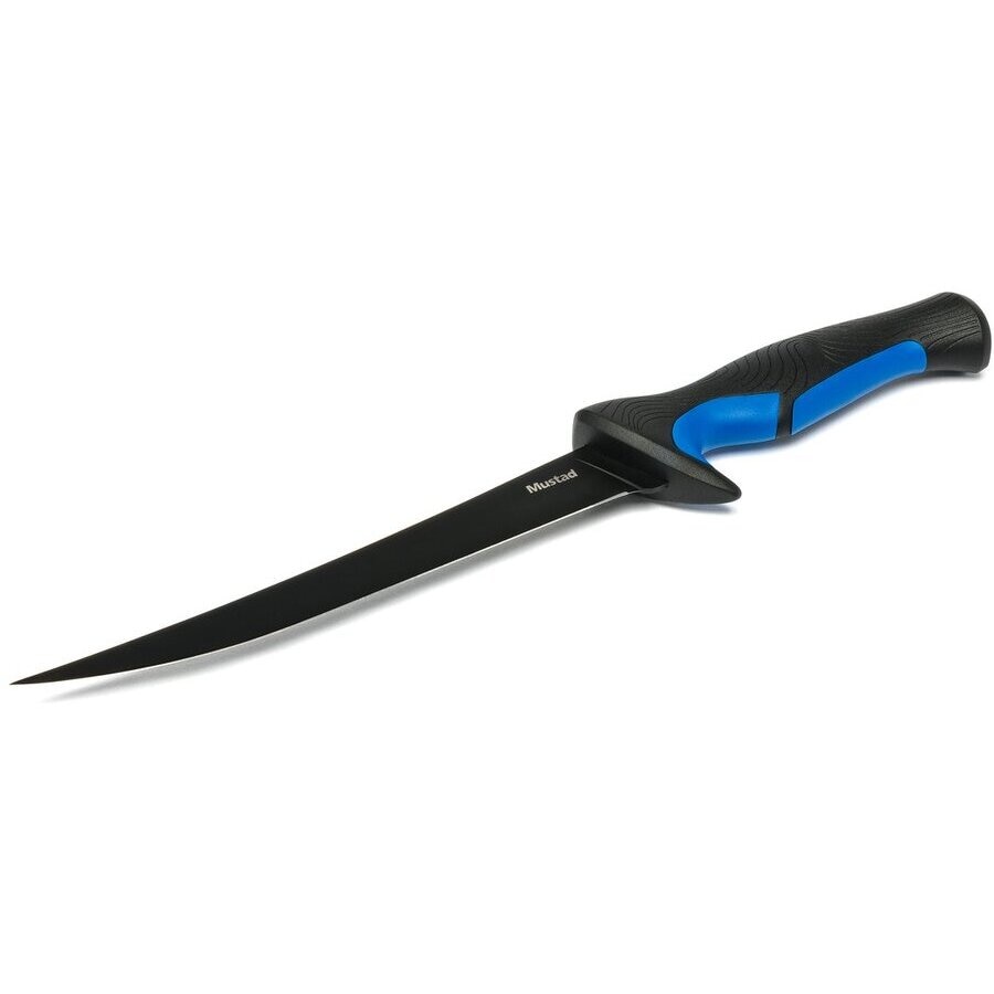 Cutit Mustad Pentru Filetat Lama Teflonata 23cm Albastru