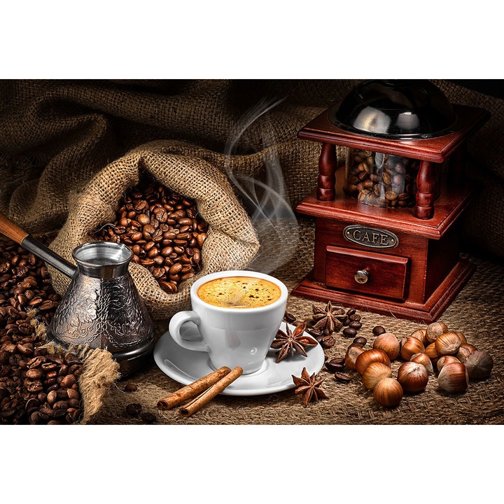 Панел, кухненски, декоративен, стъклен, защита на печка, против пръски, UV печат, октопод, щампован многоцветен, 950mmx650mm oct145-95x65