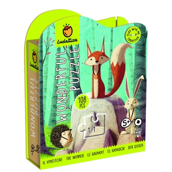 Puzzle Lumea Povestilor - Si Castigatorul Este.... +5 Ani, 108 piese Puzzle Lumea Povestilor - Si Castigatorul Este.... +5 Ani, 108 piese