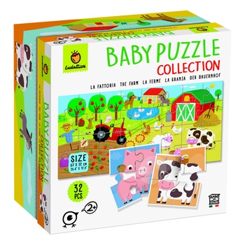 Puzzle Baby Puzzle - Ferma +2 Ani, 32 piese Puzzle Baby Puzzle - Ferma +2 Ani, 32 piese