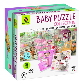 Puzzle Baby Puzzle - Orasul +2 Ani, 32 piese Puzzle Baby Puzzle - Orasul +2 Ani, 32 piese