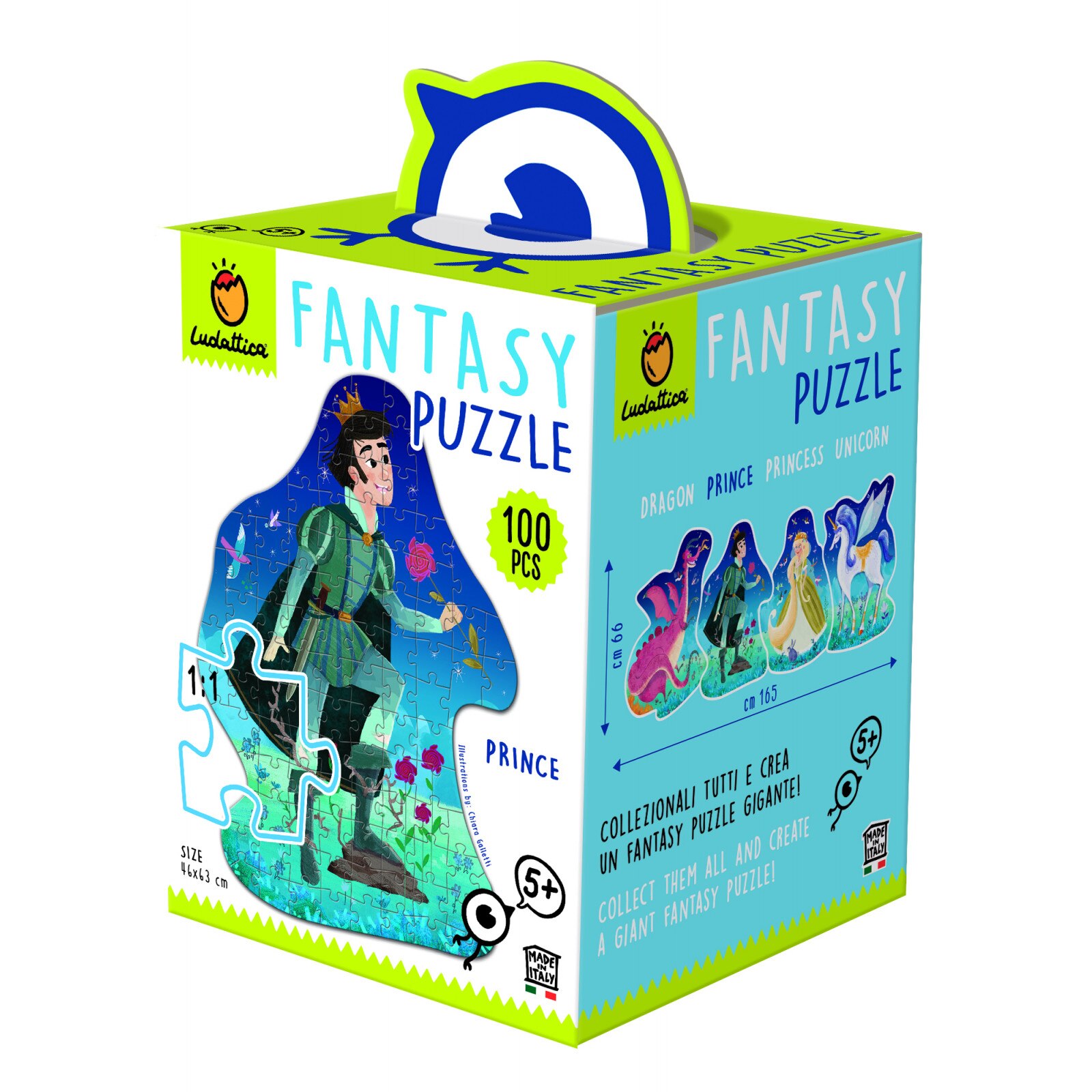 Puzzle Lumea Fantastica - Print +5 Ani, 100 piese