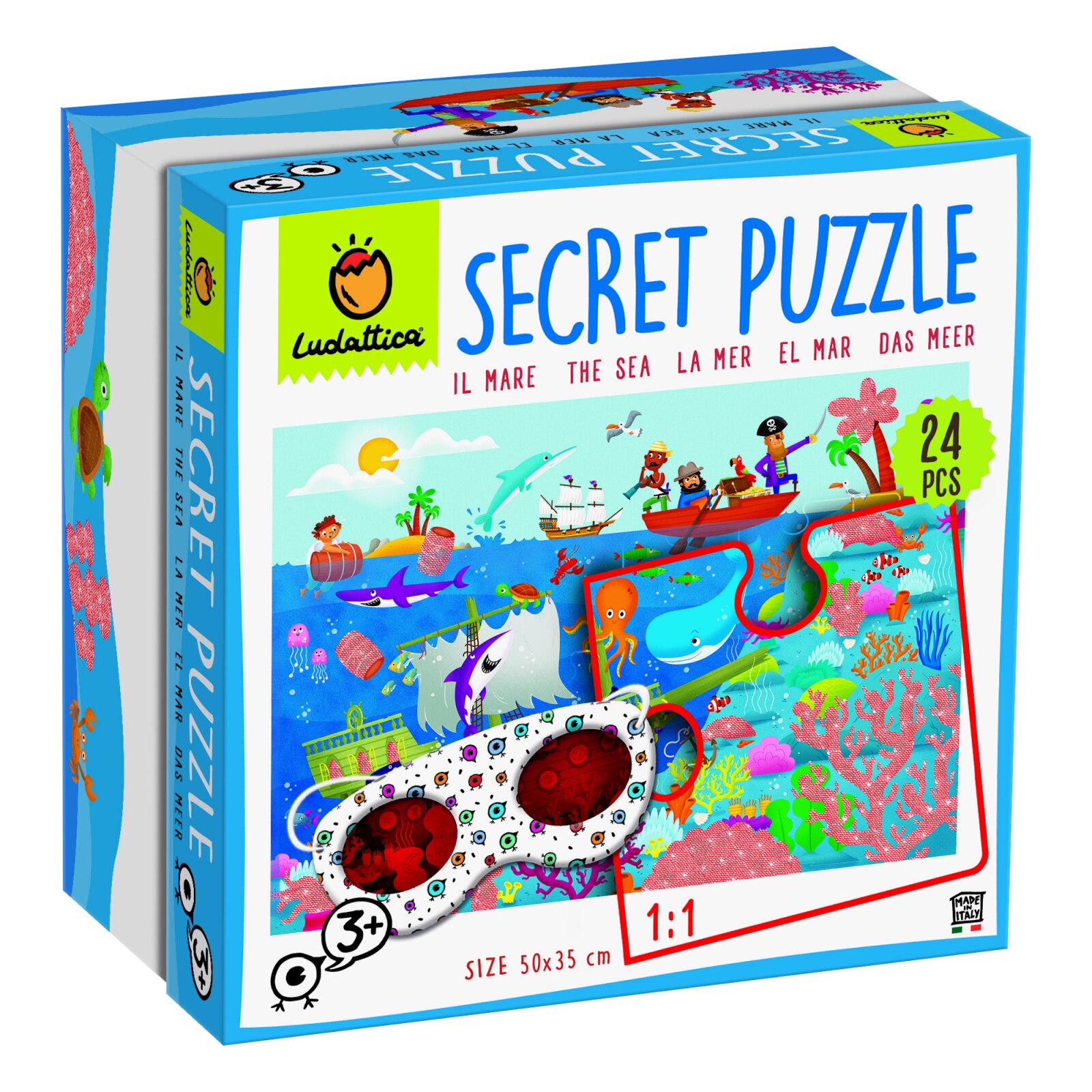 Puzzle Secret Puzzle - Marea +3 Ani, 24 piese
