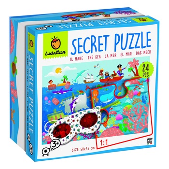 Puzzle Secret Puzzle - Marea +3 Ani, 24 piese Puzzle Secret Puzzle - Marea +3 Ani, 24 piese
