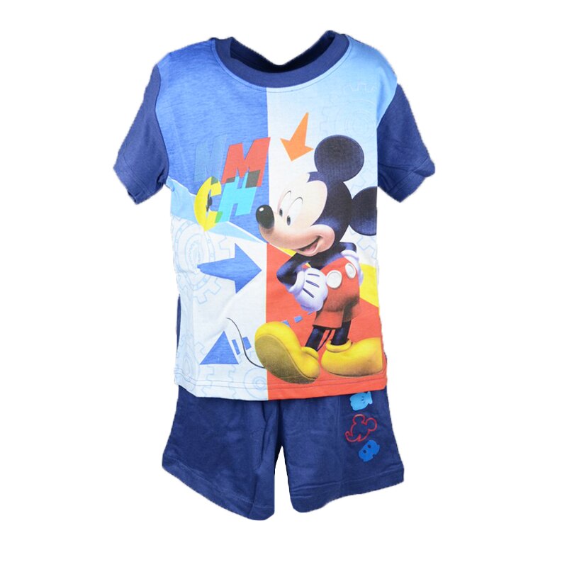 Compleu 2 piese pentru baieti Setino Mickey Mouse 831-165AL, Multicolor