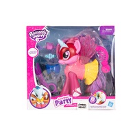 Ponei interactiv, Romantic Merry 02, accesorii incluse, 20 cm, Multicolor, + 3 ani, Urban Trends ®