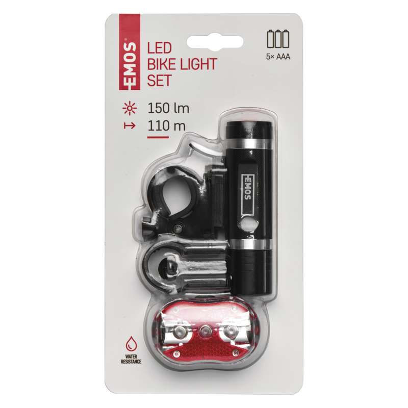 emos led bike light set