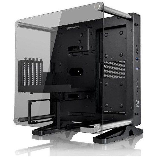 Carcasa Thermaltake Core P1 Tempered Glass neagra