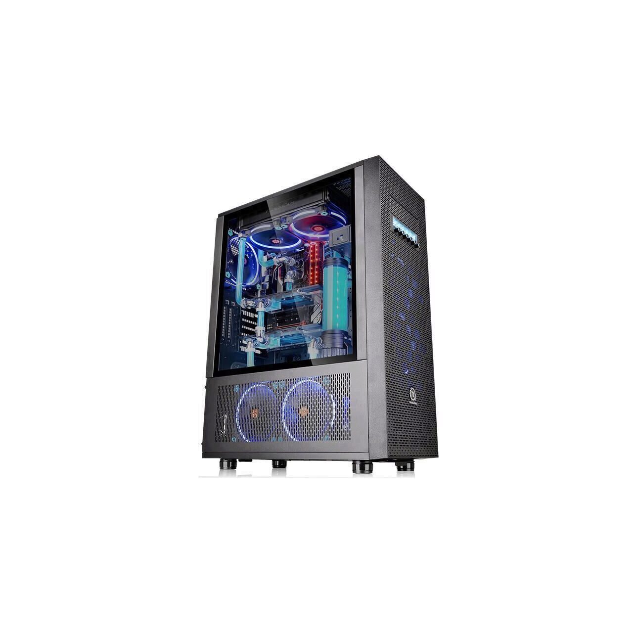 Carcasa Thermaltake Core X71 Tempered Glass neagra
