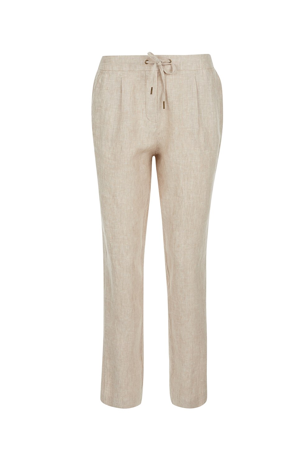 s.Oliver, Pantaloni cu snur de ajustare, Maro nisip