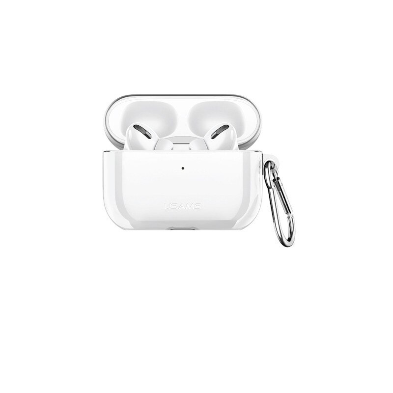 Husa Carcasa Usams Silicone Airpods Pro Transparenta -bh570ap01