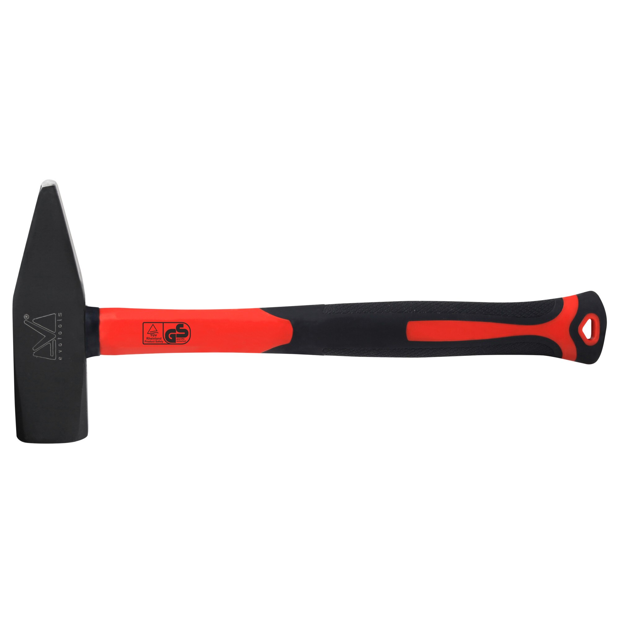 Ciocan Mecanic Forjat cu Coada din Fibra de Sticla EvoTools, 0.3 kg