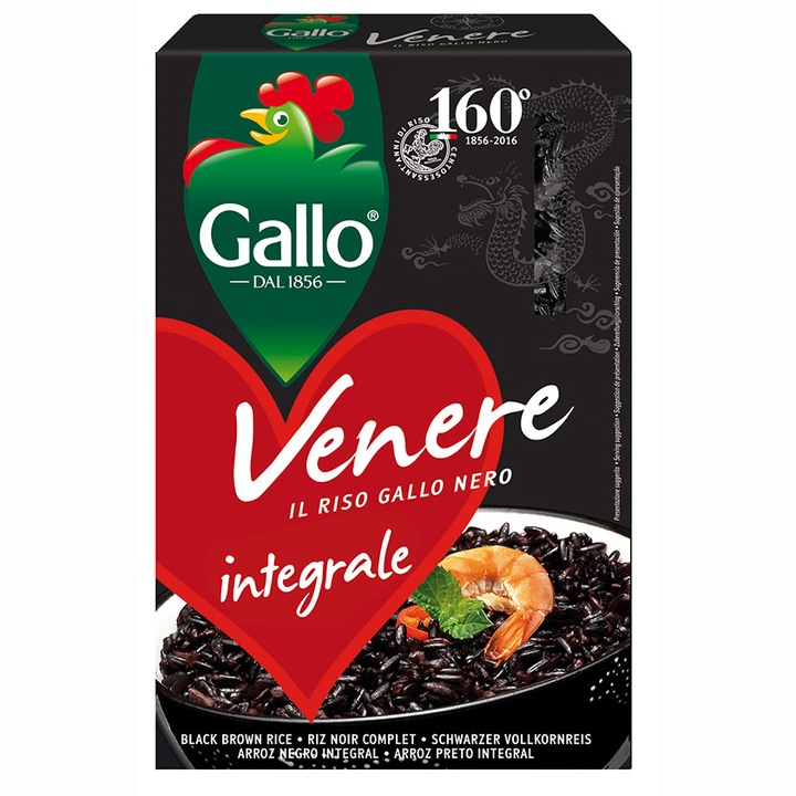 Orez negru Venere Riso Gallo, 500g