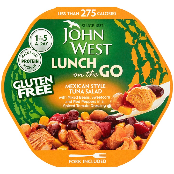 Gustare light de ton stil mexican John West, 220g