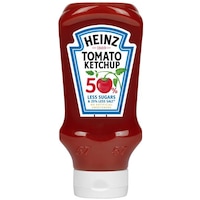 Pachet: 2 x Ketchup cu continut redus de zahar si sare Heinz, 550g