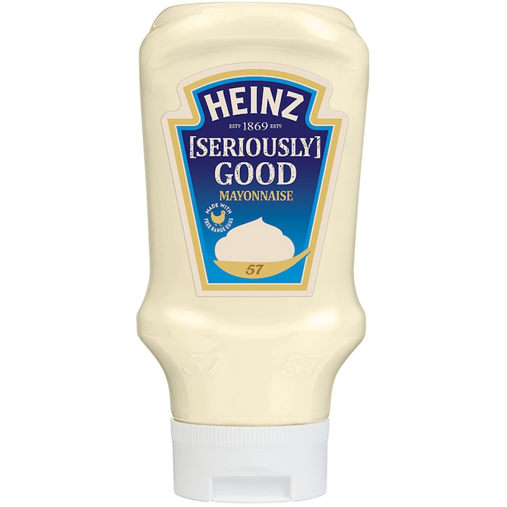 Майонезен сос Heinz top down, 395гр
