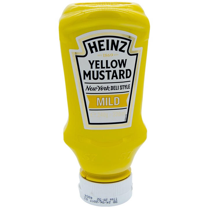 Mustar clasic Heinz, 220ml