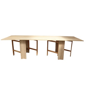 Masa plianta 12 persoane 274x75x78 cm, stejar sonoma Masa plianta 12 persoane 274x75x78 cm, stejar sonoma