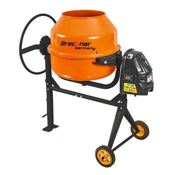 Betoniera profesionala Breckner BT 300 PRO, putere 2200 W, volum cuva 300 L, pinion + coroana din fonta, 310 kg Betoniera profesionala Breckner BT 300 PRO, putere 2200 W, volum cuva 300 L, pinion + coroana din fonta, 310 kg