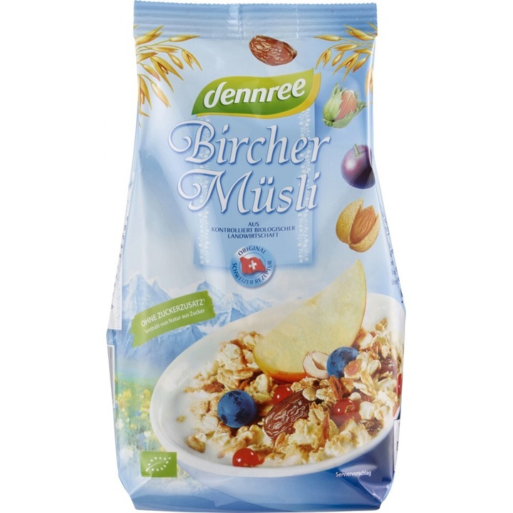 Musli Bircher bio, 500g, Dennree