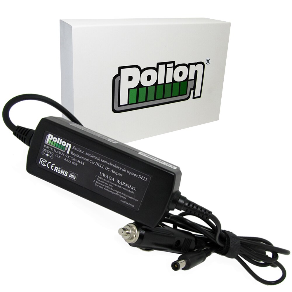 Incarcator de laptop auto Dell 90W 19.5V 4.62A 7.4x5.0 + USB 5V/2A pentru masina Inspiron Latitude Studio Vostro XPS 0M5CW WK890 WTC0V