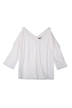 Bluza Top Secret Dam BL KR, Alb, 3XL, EU Bluza Top Secret Dam BL KR, Alb, 3XL, EU