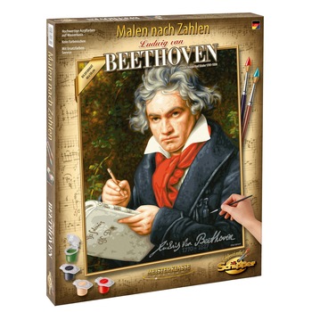 Set pictura pe numere Schipper - Ludwig van Beethoven, 40x50 cm Set pictura pe numere Schipper - Ludwig van Beethoven, 40x50 cm