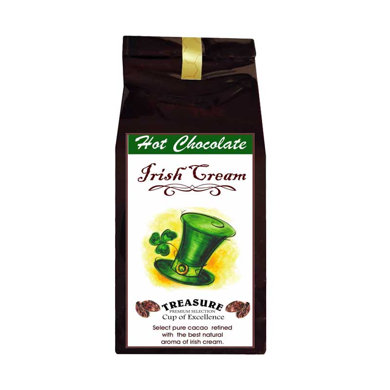 Ciocolata calda cu aroma de Irish Cream,200 g ,Treasure