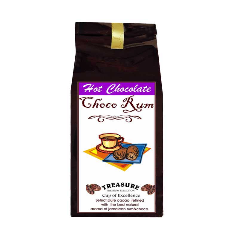Ciocolata calda cu aroma de Rom jamaican,100 g ,Treasure
