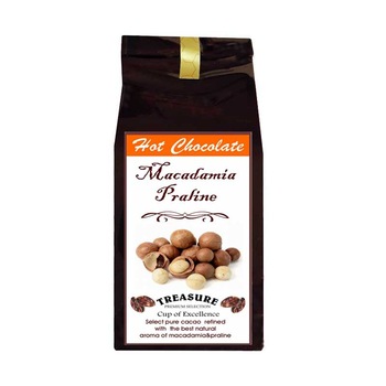 Ciocolata calda cu aroma de Nuci Macadamia,100 g ,Treasure Ciocolata calda cu aroma de Nuci Macadamia,100 g ,Treasure