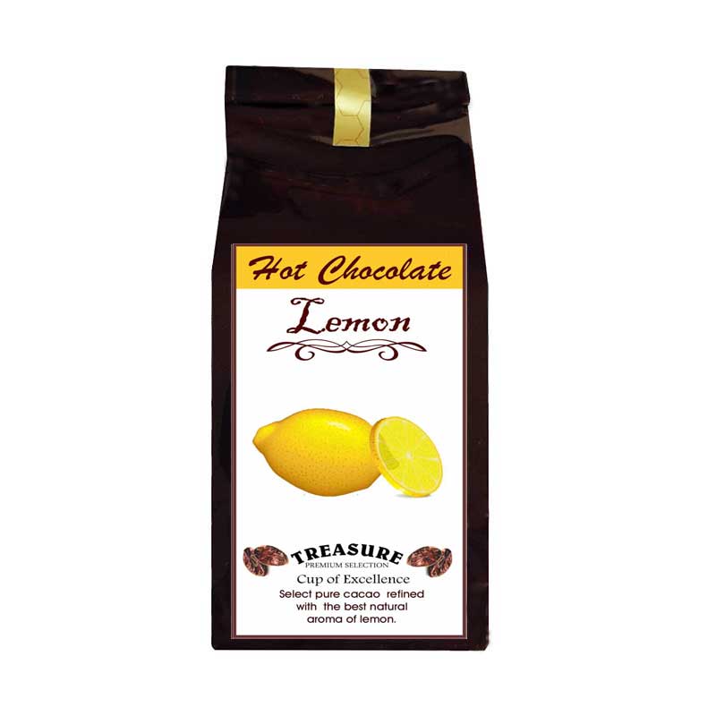 Ciocolata calda cu aroma de Lamaie,200 g ,Treasure