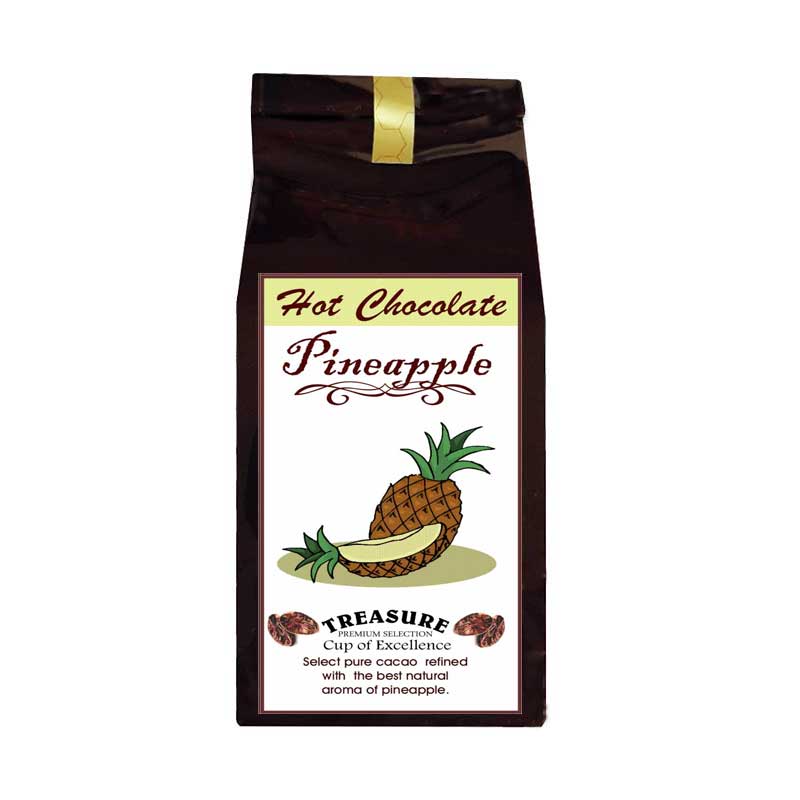 Ciocolata calda cu aroma de Ananas,100 g ,Treasure