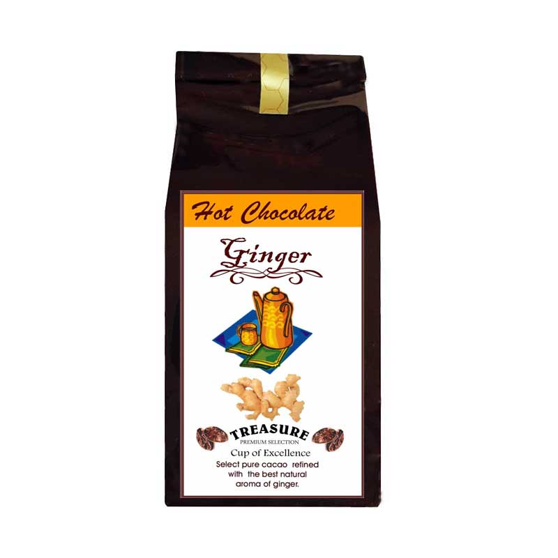 Ciocolata calda cu aroma de Ghimbir,200 g ,Treasure