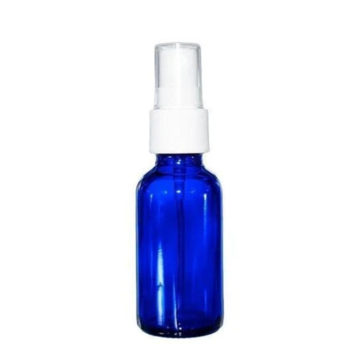 Dropy, DRSPR100BLUE, Kék üvegtartály 100 ml-es, spray-vel
